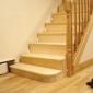 oak tread stairs